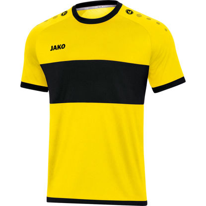 Afbeeldingen van JAKO Shirt Boca citroen/zwart (4213/03) - SALE