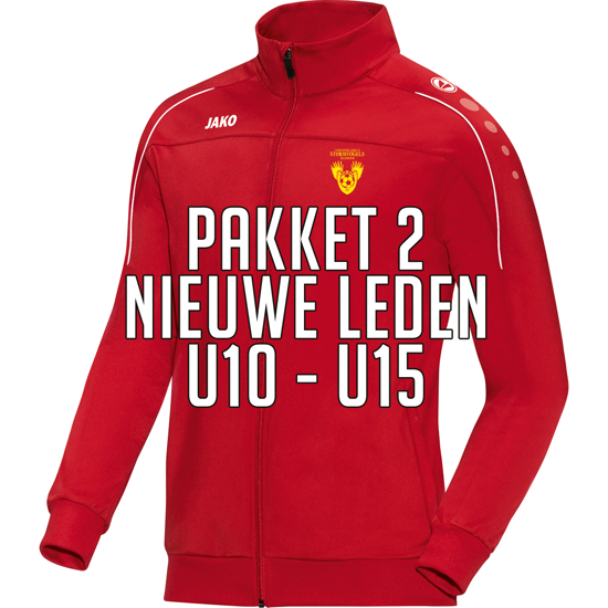 Afbeeldingen van PAKKET NIEUWE LEDEN: U10 - U15