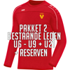 Afbeeldingen van PAKKET 2 BESTAANDE LEDEN: U6 - U9 + U21 + RESERVEN